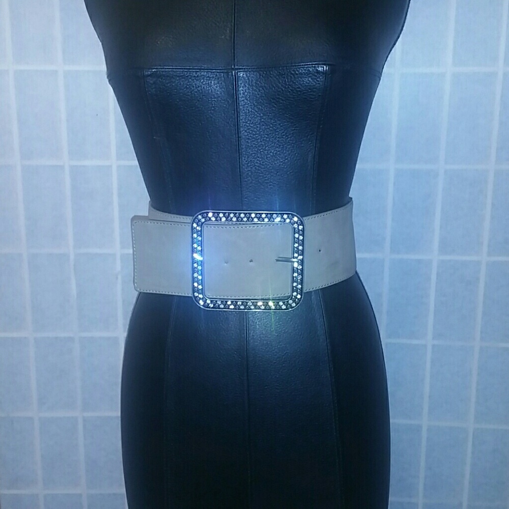 WIDE STRETCH Bling Buckle BELT